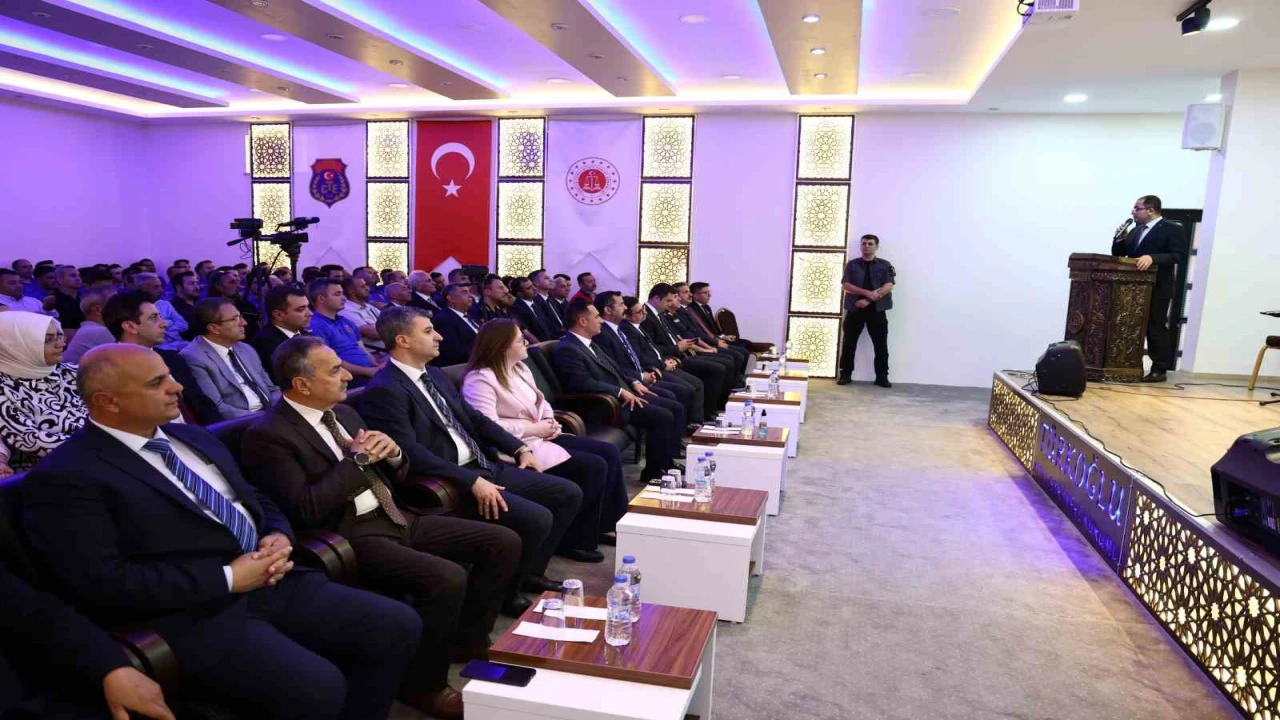 Başsavcı Tiryaki: Ceza infaz kurumlarımızı proaktif yönetim anlayışıyla yönetiyoruz